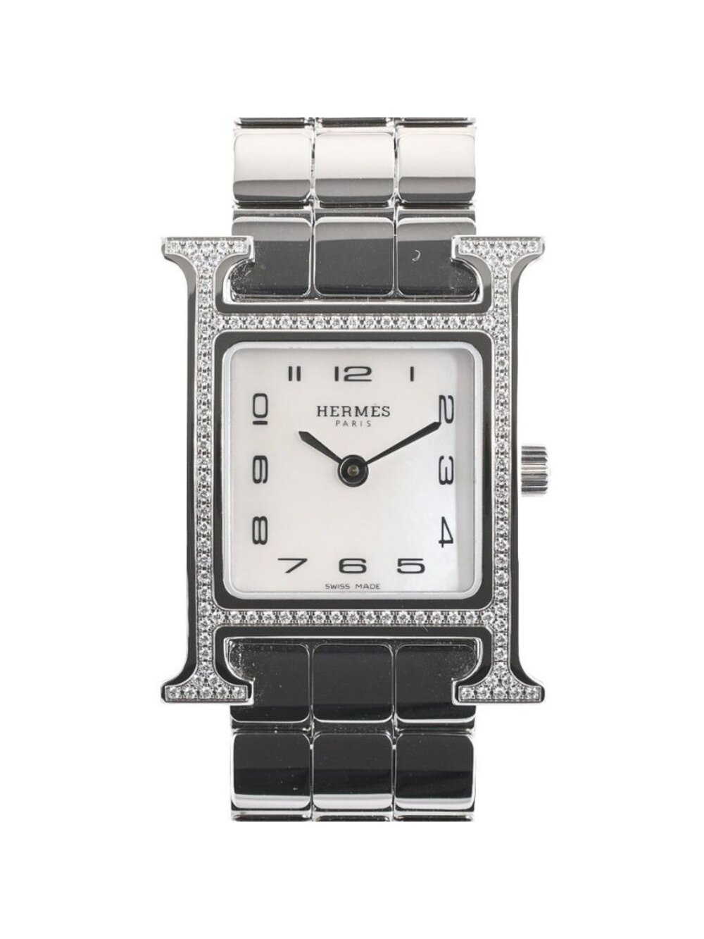 Hermes Watch Mini Silver